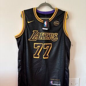 NBA Lakers Black and Gold Jersey